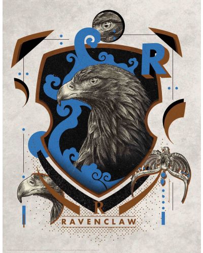 Εκτύπωση τέχνης FaNaTtiK Movies: Harry Potter - Ravenclaw - 1