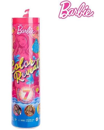 Αρωματική κούκλα με αξεσουάρ Barbie Color Reveal - Sweet Fruit Series - 3