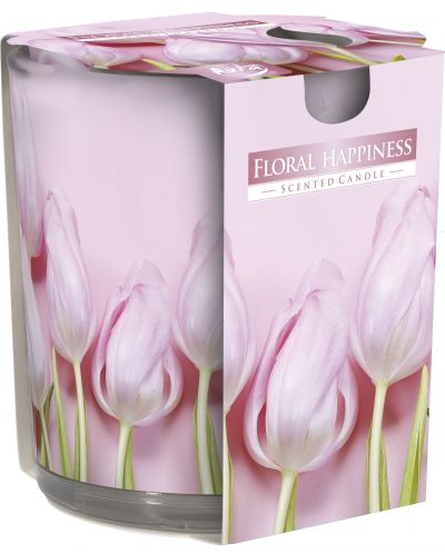 Αρωματικό κερί Bispol Aura - Floral Happiness, 100 g - 1