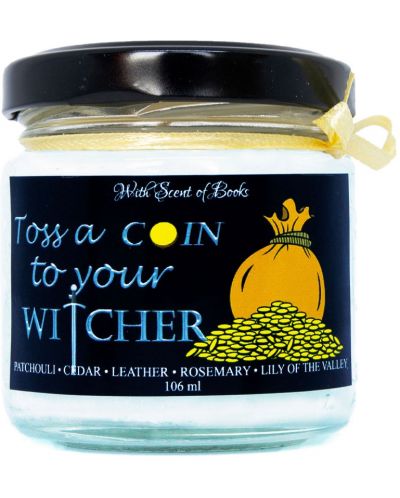 Αρωματικό κερί The Witcher - Toss a Coin to Your Witcher, 106 ml - 1