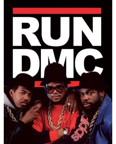 Εκτύπωση τέχνης Pyramid Music: Run DMC - Group - 1