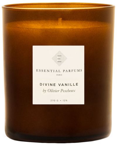 Αρωματικό κερί Essential Parfums - Divine Vanille by Olivier Pescheux, 270 g - 1