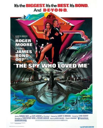 Εκτύπωση τέχνης Pyramid Movies: James Bond - Spy Who Loved Me One-Sheet - 1