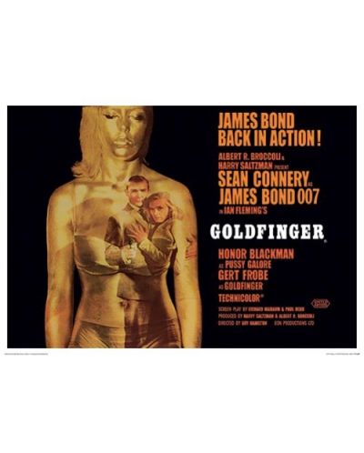 Εκτύπωση τέχνης Pyramid Movies: James Bond - Goldfinger Projection - 1