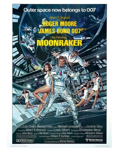 Εκτύπωση τέχνης Pyramid Movies: James Bond - Moonraker One-Sheet - 1