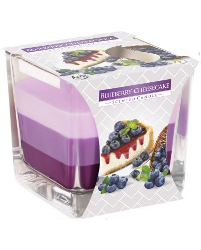 Αρωματικό κερί Bispol Aura - Blueberry Cheesecake, 170 g - 1