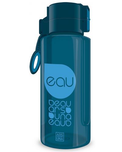 Μπουκάλι νερού  Ars Una - Μπλε, 650 ml - 1