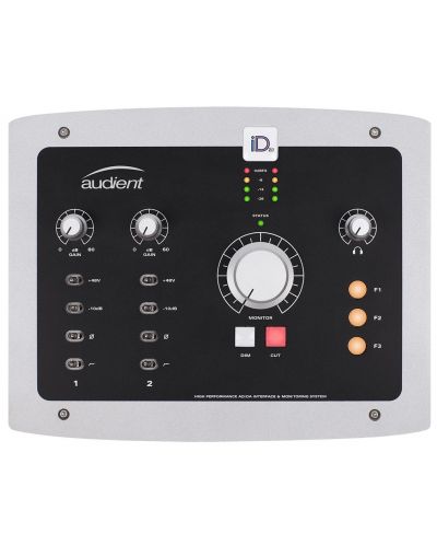 Διασύνδεση ήχου Audient - ID22, ασημί/μαύρο - 1