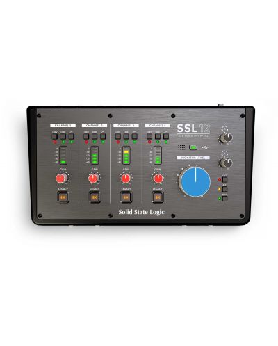 Διεπαφή ήχου Logic Solid State - SSL 12, Μαύρο - 4