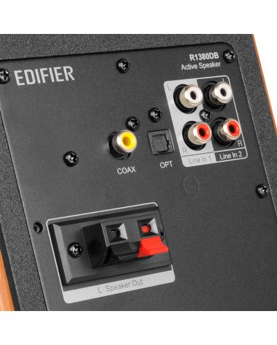 Ηχοσύστημα Edifier - R1380DB, καφέ - 6