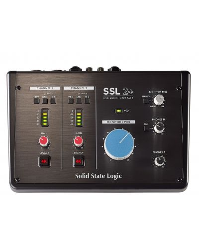 Κάρτα ήχου Solid State Logic - SSL 2+, μαύρο - 1