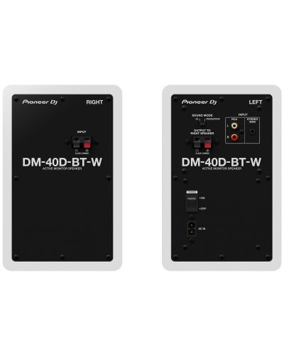 Ηχοσύστημα Pioneer DJ - DM-40D-BT, 2.0, άσπρο - 3