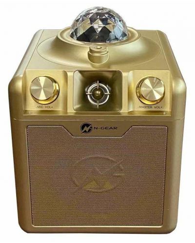 Ηχοσύστημα N-Gear - Disco Star 710, χρυσό  - 3