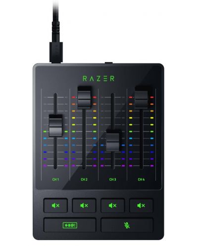 Κάρτα ήχου Razer - Audio Mixer, μαύρη - 1
