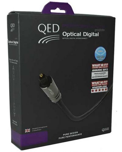 Καλώδιο QED - Performance Optical, Toslink/Toslink M/M, 5 m, μαύρο - 4