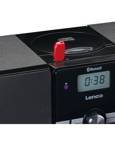 Ηχοσύστημα Lenco - MC-030BK, 2.0, Μαύρο - 5