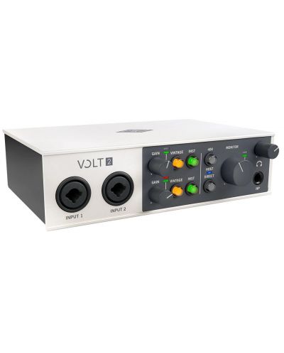 Κάρτα ήχου Universal Audio - Volt 2 Studio Pack, άσπρο/γκρι - 4