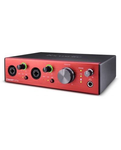 Audio interface  Focusrite - Clarett+ 2Pre,κόκκινο/μαύρο - 2