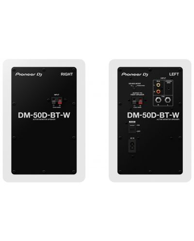 Ηχοσύστημα Pioneer DJ - DM-50D-BT, 2.0, άσπρο - 3
