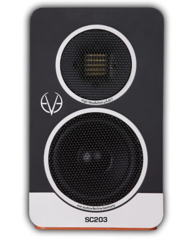 Σύστημα ήχου EVE Audio - SC203, μαύρο ασήμι - 4