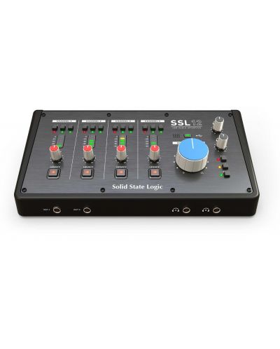Διεπαφή ήχου Logic Solid State - SSL 12, Μαύρο - 1