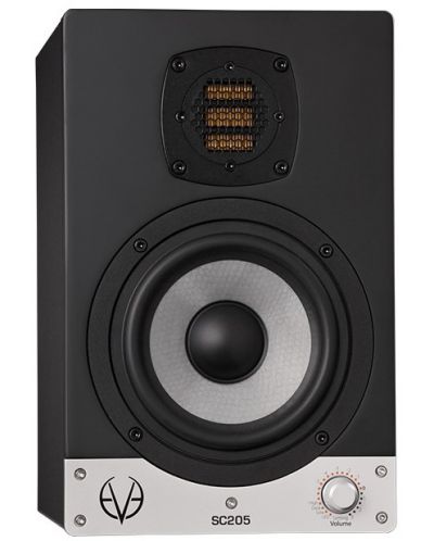 Σύστημα ήχου EVE Audio -  SC205, μαύρο ασήμι - 3