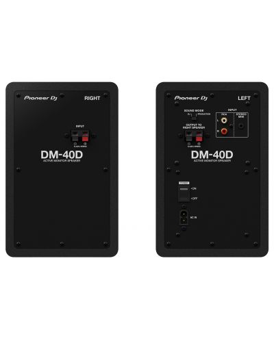 Ηχοσύστημα Pioneer DJ - DM-40D, 2.0, μαύρο - 3
