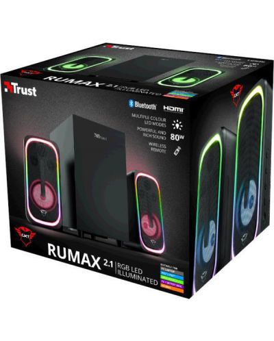 Ηχοσύστημα Trust - GXT635 RUMAX BT, 2.1, μαύρο - 3