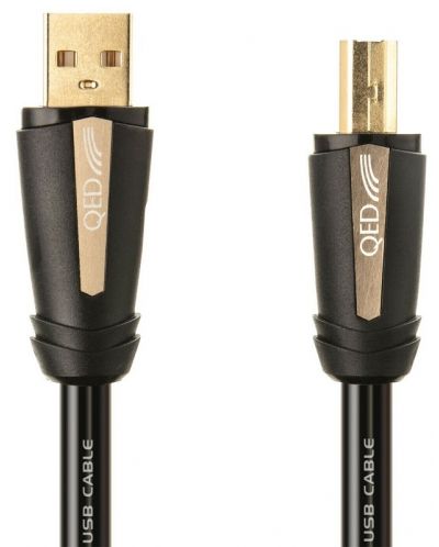 Καλώδιο QED - Performance - Hi Ref, USB -A/USB-B M/M, 1 m, μαύρο - 4