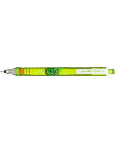 Μηχανικό μολύβι Uni Kuru Toga - M5-450T, 0.5 mm, πράσινο - 1