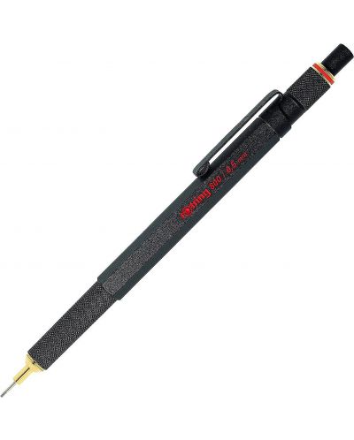 Αυτόματο μολύβι Rotring 800 - 0,5 mm, μαύρο - 1