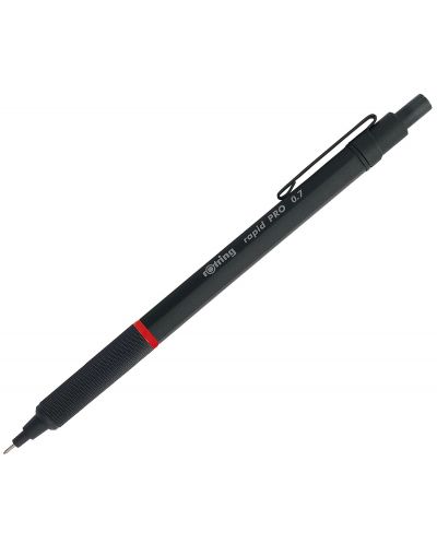 Αυτόματο μολύβι Rotring Rapid Pro - 0,7 mm, μαύρο - 1