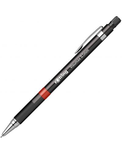 Αυτόματο μολύβι Rotring Visumax - Μαύρο, 0.5 mm - 1