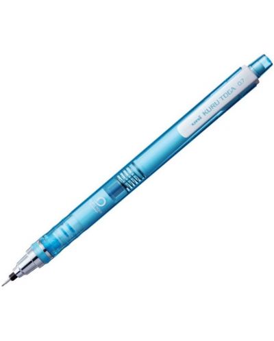 Μηχανικό μολύβι Uni Kuru Toga - M7-450T, 0.7 mm, μπλε - 1