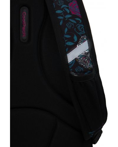 Σχολική τσάντα Cool Pack Strike - Sculls & Roses, με USB υποδοχή - 5