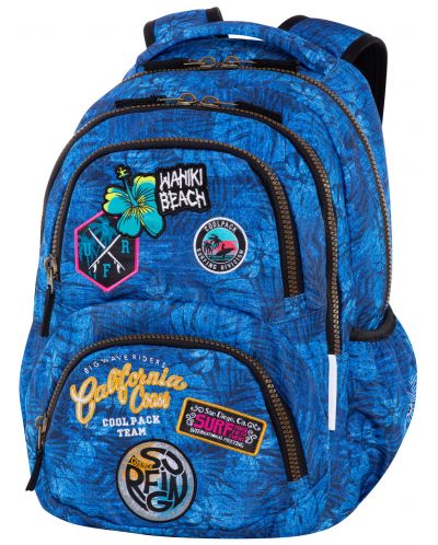 Σχολικό σακίδιο  Cool Pack Dart - Badges G Blue - 1