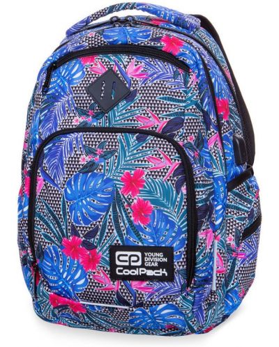 Σχολική τσάντα Cool Pack Break - Aloha Blue, με USB υποδοχή - 1