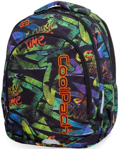 Σχολική τσάντα Cool Pack Prime - Grunge Time, με θερμική κασετίνα - 1