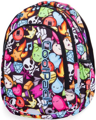 Σχολική τσάντα Cool Pack Prime - Doodle, με θερμική κασετίνα - 1