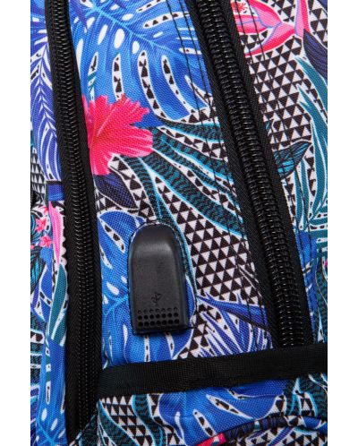Σχολική τσάντα Cool Pack Break - Aloha Blue, με USB υποδοχή - 5