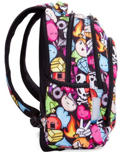 Σχολική τσάντα Cool Pack Prime - Doodle, με θερμική κασετίνα - 3
