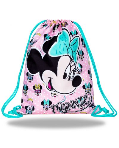 Αθλητική τσάντα με κορδόνι  Cool Pack Beta - Minnie Mouse Pink - 1