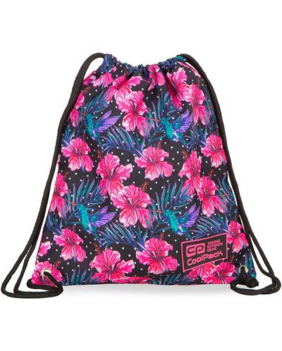 Αθλητική τσάντα με κορδόνια Cool Pack Solo - Blossoms - 1