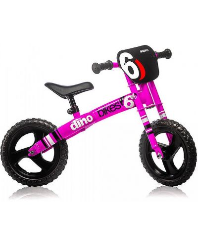 Ποδήλατο ισορροπίας Dino Bikes - Rosa Fluo,ροζ - 1