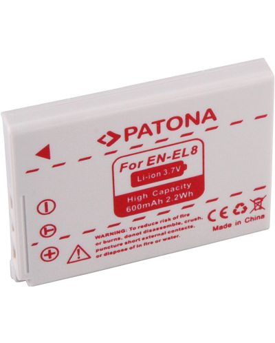 Μπαταρία Patona -εναλλακτική για  Nikon EN-EL8, λευκό - 2