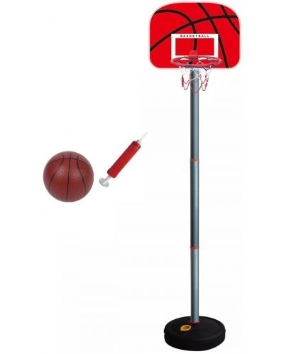 Στεφάνη μπάσκετ KY - με βάση και μπάλα - 1