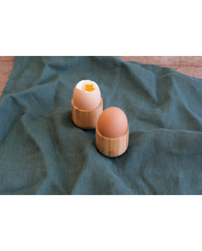 Βάση αυγών από μπαμπού  Pebbly - 2 τεμάχια  - 2