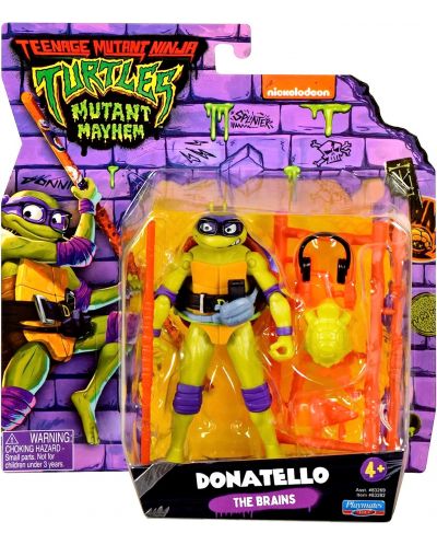 Βασική φιγούρα δράσης TMNT Mutant Mayhem - Donatello - 5