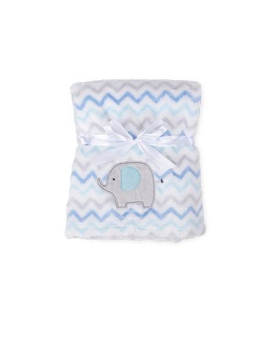 Βρεφική κουβέρτα Baby Matex - Ricco, 75 x 100 cm, μπλε - 1