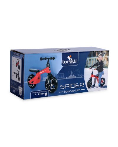 Ποδήλατο για ισορροπία  Lorelli - Spider, κόκκινο - 4